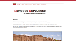 Desktop Screenshot of morocco-unplugged.com